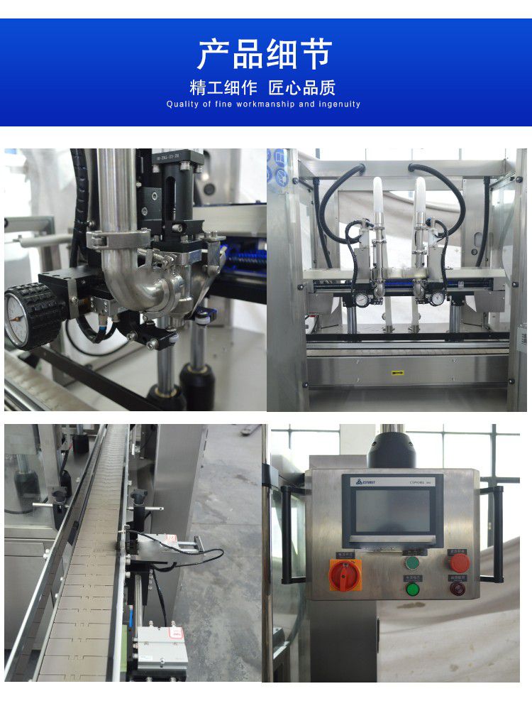 全自动电子秤十头秤颗粒灌装机生产线 - 3