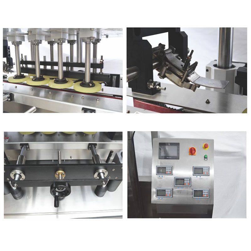 全伺服直列式高速液体旋盖机 - 4