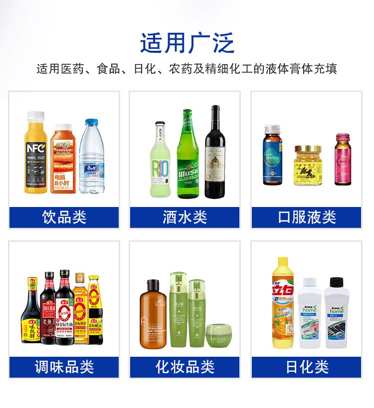 伺服控制四头跟踪式膏体灌装机 - 1